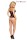 Provocative Schwarze Kunstleder-Corsage PR1082