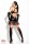 schwarzes Minikleid Martha von Demoniq Mistress Collection
