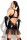 schwarzes Minikleid Martha von Demoniq Mistress Collection