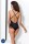 schwarzer Body Brida von Passion
