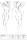 schwarzer Body Brida von Passion