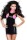 Black Brilliance Mini Dress by Lolitta