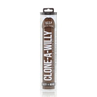 Clone-A-Willy Kit - Dunkler Hautton