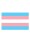 Prideitems Trans Flag Aufkleber / Sticker 5.0 x 7,6 cm (12er Pack)