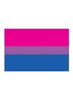 Bisexual Flag Aufkleber / Sticker 5.0 x 7,6 cm (12er Pack)