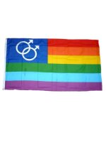 Rainbow Pride (Gay Men) Flag 90 x 150 cm