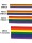 Prideitems Rainbow Stripe Ribbon