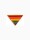 Pin Regenbogen Dreieck/ Rainbow Triangle (6er Pack)