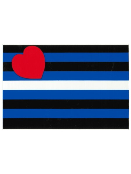 Prideitems Leather Flag Sticker