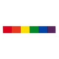 Rainbow Aufkleber / Sticker 1,3 x 9,5cm / 0.5 x 3.7 inch...
