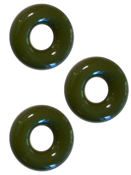 Sport Fucker Chubby Rubber Cockring-Set Army Green