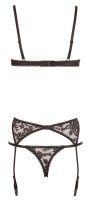Schwarze Cottelli Collection Off-Shoulder Bralette Set