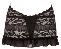 Cottelli Collection Spitzenkleidchen in Schwarz