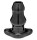 Perfect Fit Double Tunnel Plug in Black
