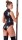 Cottelli Collection Wetlook Body with Long Zip