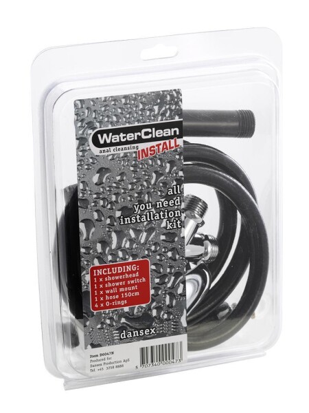 Water Clean - Install Anal Cleansing-Kit
