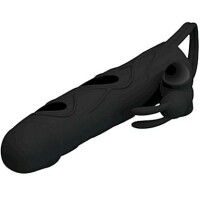 PRETTY LOVE VIBRATING SILICONE SLEEVE 14 CM