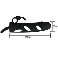 PRETTY LOVE VIBRATING SILICONE SLEEVE 14 CM