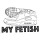 SneaxNSox - T-Shirt "MY FETISH" - weiß