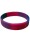 Bisexual Bracelet Silicone / Armband schmal