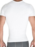Rounderbum Compression T-Shirt Cotton White
