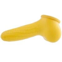 Toylie Latex Penishülle - Mais (Schaft 13 cm, Öffnung 5,5 cm) - gelb