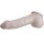 Toylie Latex Penishülle - Carlos (Schaft 15 cm, Öffnung 5,5 cm) - silber