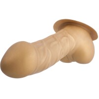 Toylie Latex Penishülle - Carlos BP (Schaft 15 cm, Öffnung 5,5 cm) - gold
