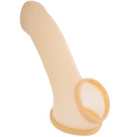Toylie Latex Penishülle - Erik (Schaft 13 cm, Öffnung 5,5 cm) - transparent