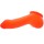 Toylie Latex Penishülle - Adam 4,5 (Schaft 13 cm, Öffnung 4,5 cm) - neon orange