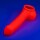 Toylie Latex Penishülle - Adam 4,5 (Schaft 13 cm, Öffnung 4,5 cm) - neon orange