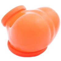 Toylie Latex Penishülle - Ben (ohne Schaft, Öffnung 5,5 cm) - neon orange