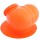 Toylie Latex Penishühlle - Ben BP (ohne Schaft, Übnung 5,5 cm) orange
