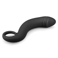 Easytoys Anal Collection Black Prostate Silicone Dildo
