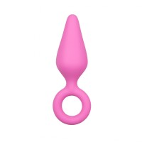 Easytoys Anal Collection Satz rosa Analplugs mit Zugring