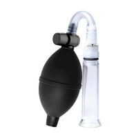 Klitorales Pumpsystem mit abnehmbarem Acrylglaszylinder
