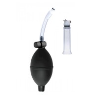 Klitorales Pumpsystem mit abnehmbarem Acrylglaszylinder