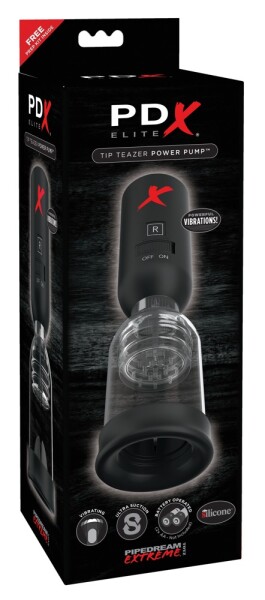 Pipedream PDX Elite Tip Teazer Power Pump