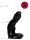 ALL BLACK - Realistischer Dildo Schwarz, 15 x 3.7 cm