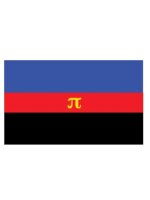 Polyamory Flag Aufkleber / Sticker 5.0 x 7,6 cm