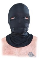 Fetish Fantasy Series FFS Zipper Face Hood Black