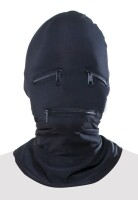 Fetish Fantasy Series FFS Zipper Face Hood Black