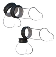 FCR Max Width Silicone Rings von Pipedream Fantasy