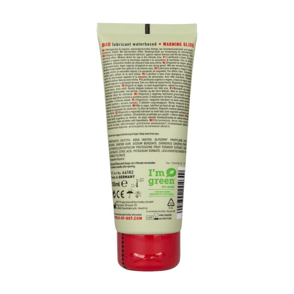HOT Wasserbasiertes Gleitmittel - Erwärmend - 3 fl oz / 100 ml
