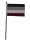 Asexual Hand Flag / Handflagge von Prideitems