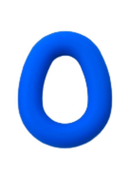 Liquid Silicone Hero Ring Blue von Sport Fucker