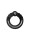Silicone Steel Fusion Ring Holeshot XLarge Black