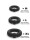 Silicone Steel Fusion Ring Holeshot XLarge Black