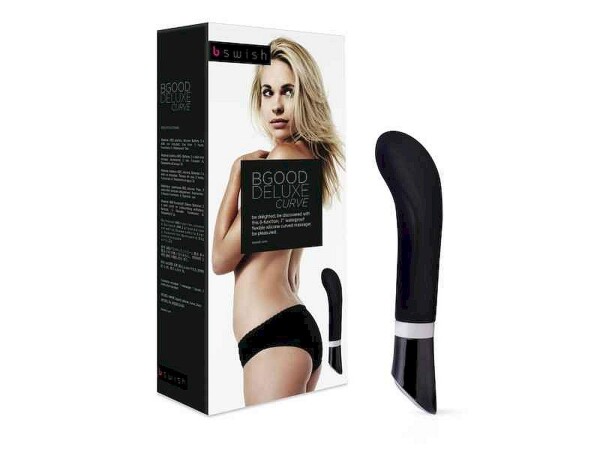 BSWISH BGOOD DELUXE CURVE VIBE, 6 FUNKTIONEN, SCHWARZ, 19 cm