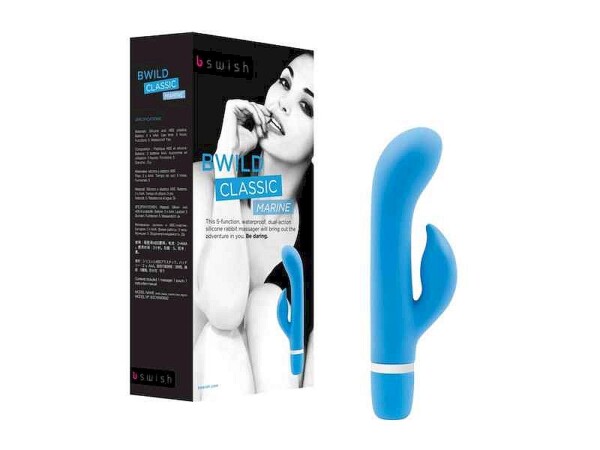 Bswish BWILD CLASSIC MARINE VIBE, 5 Funktionen, Silikon, Blau, 15cm x 3cm